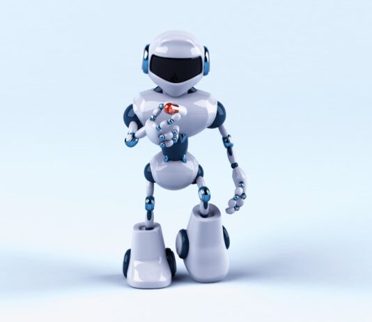 AI 기반 건강 관리, 나만의 맞춤 주치의가 된다 a robot that is standing on one foot